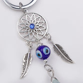 Sacred Protection Evil Eye Keychain